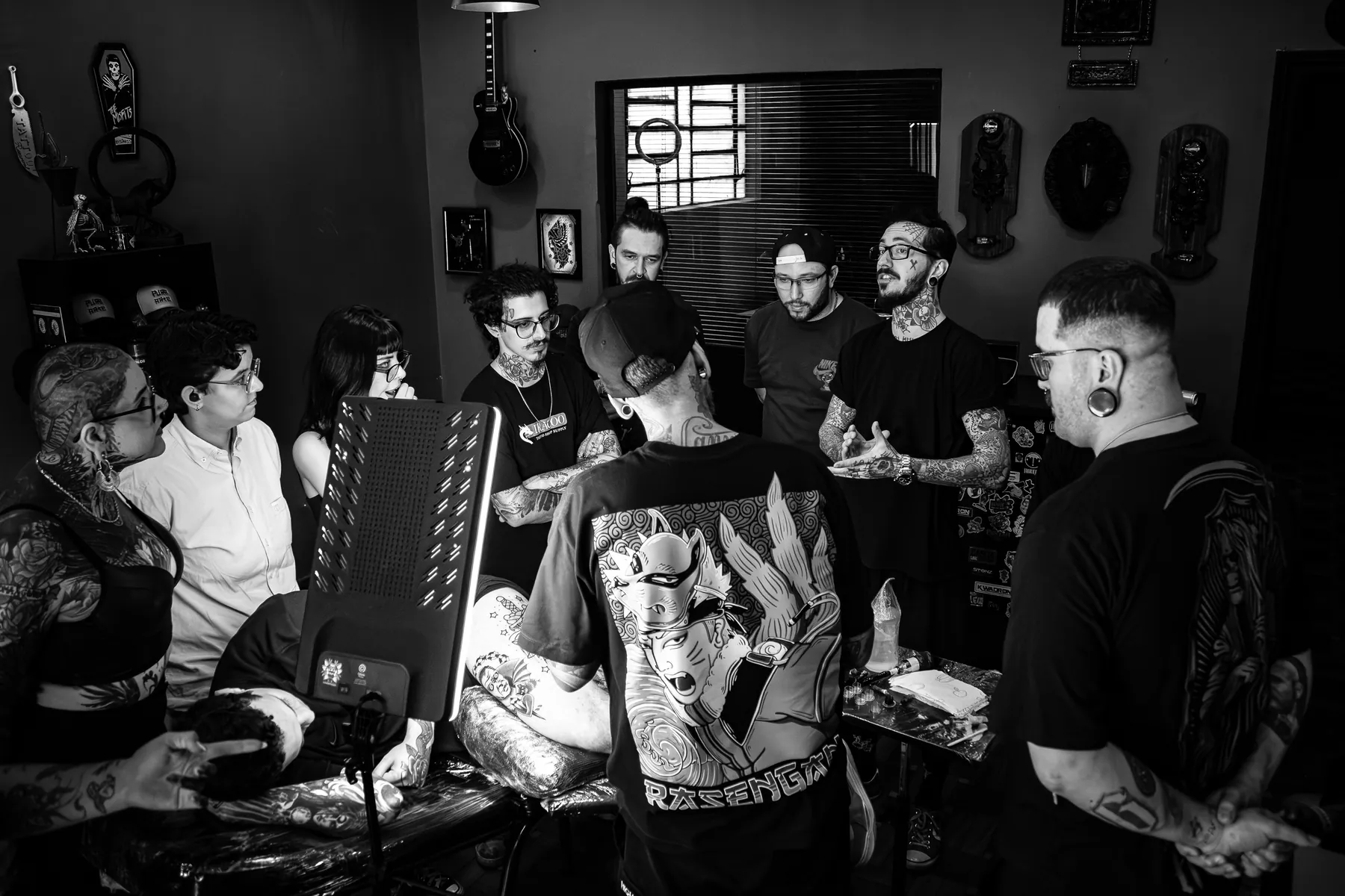 Workshop Joseph — Pura Arte Tatto — Magon Fotografia